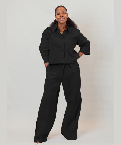 Trousers -  Wide Full Length