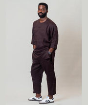 Trousers - Straight Cropped