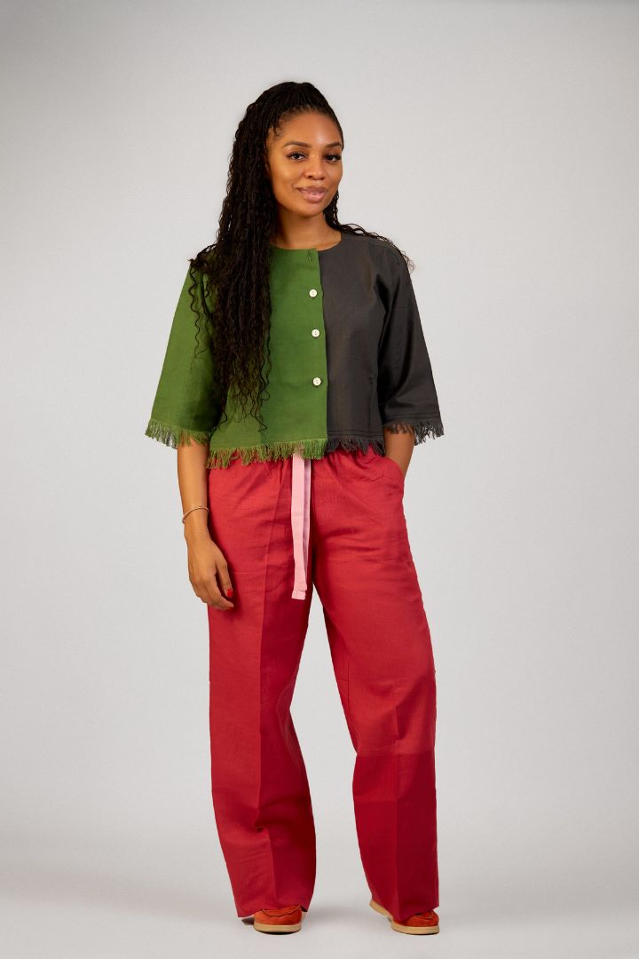Palm Wine Crop Top