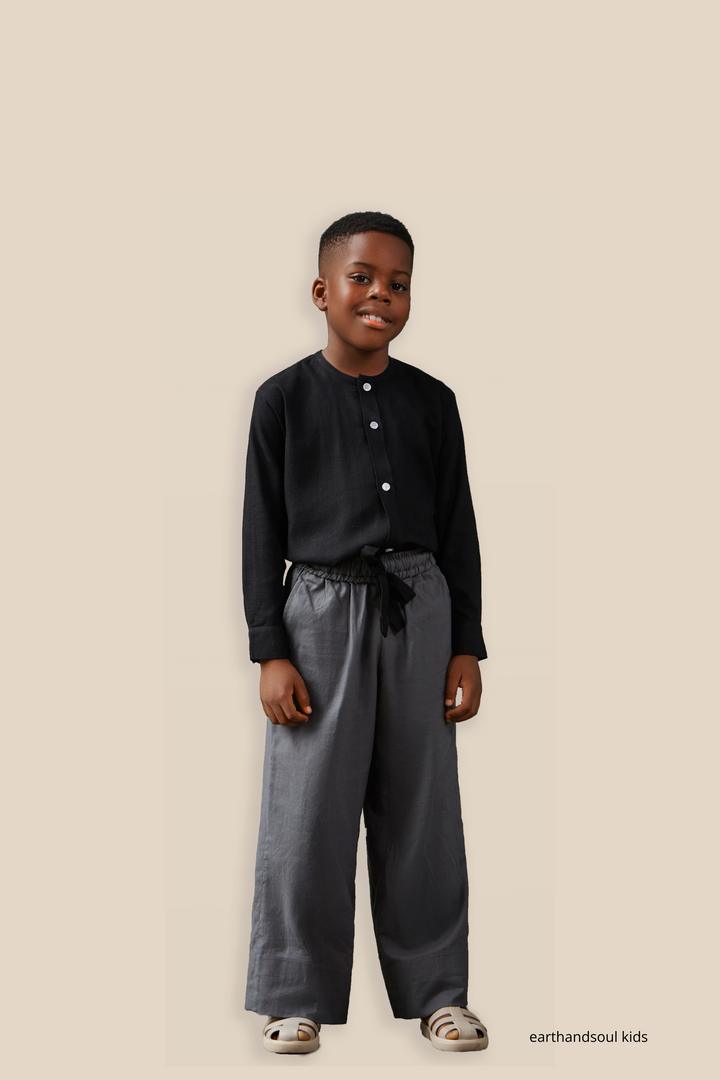 Linen Shirt Set