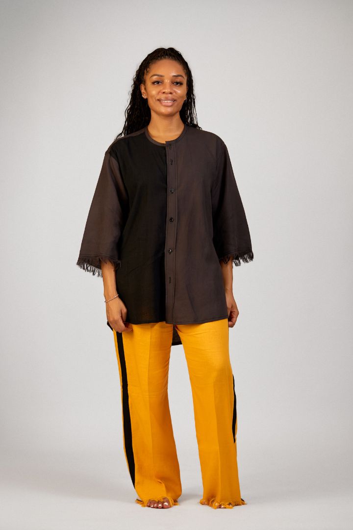 Gemini Linen Shirt dress