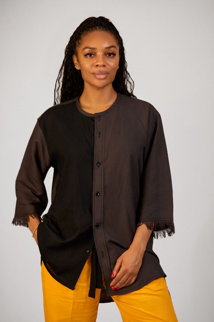 Gemini Linen Shirt dress
