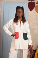 Load image into Gallery viewer, Alternate Pocket Linen Shirt
