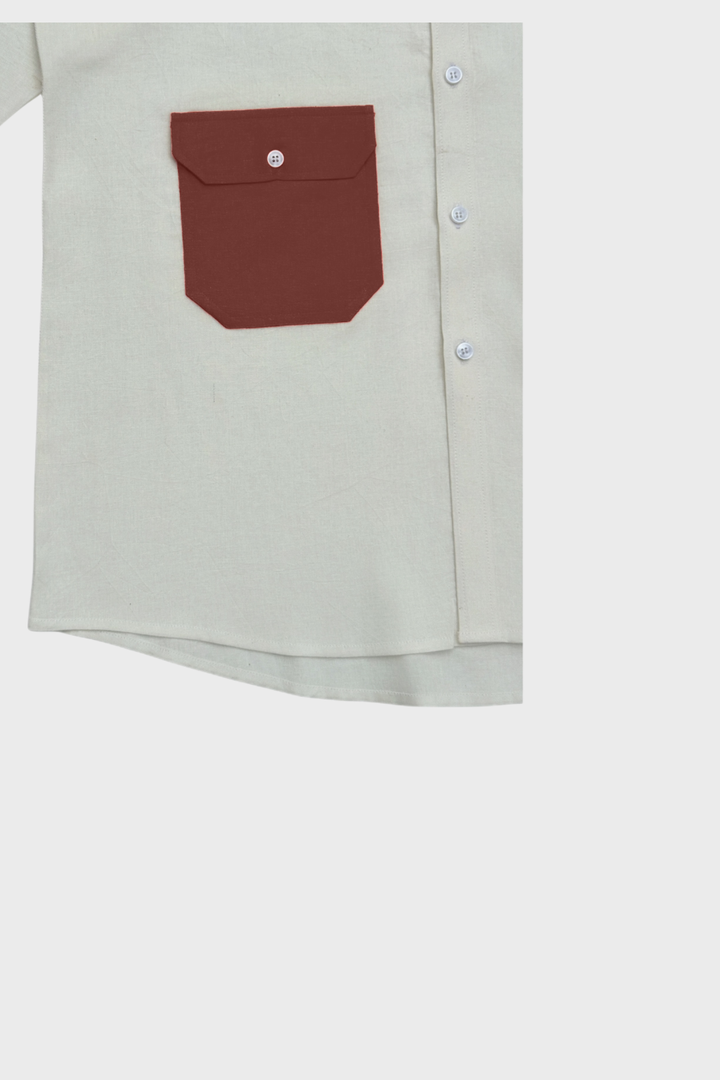 Alternate Pocket Linen Shirt