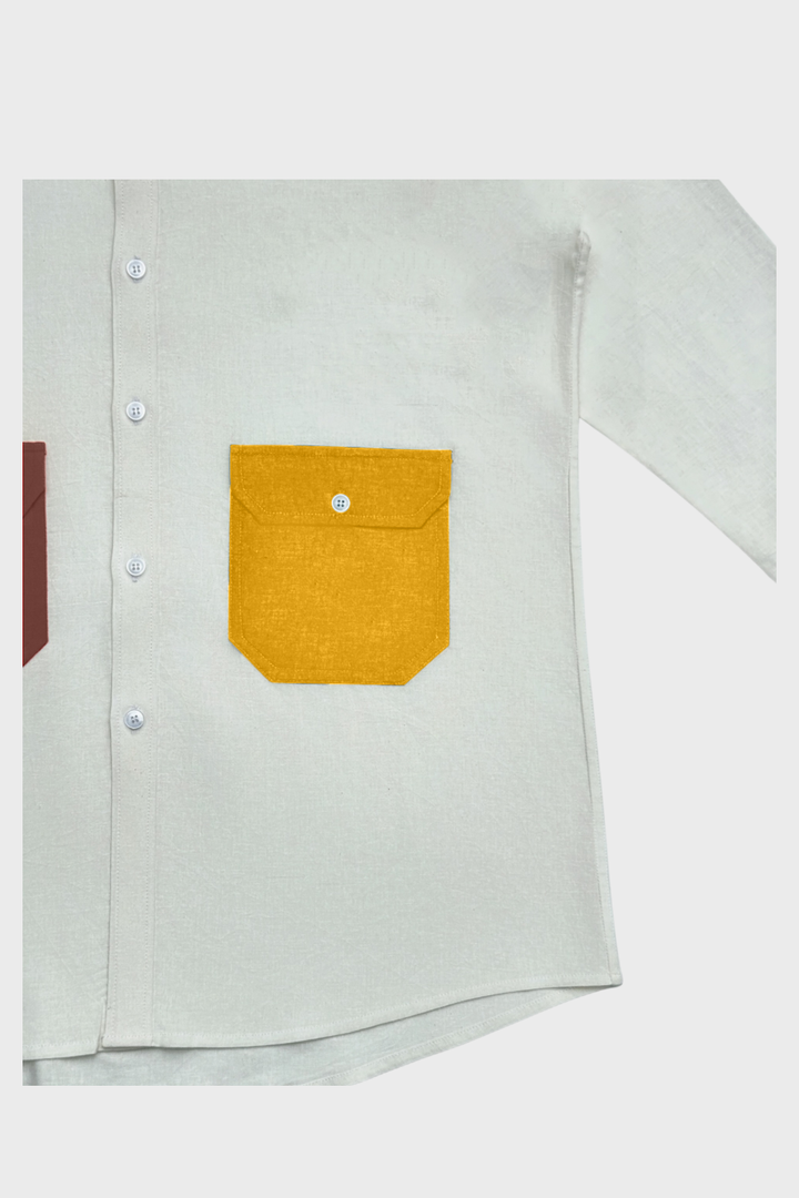 Alternate Pocket Linen Shirt