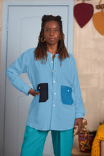 Load image into Gallery viewer, Alternate Pocket Linen Shirt
