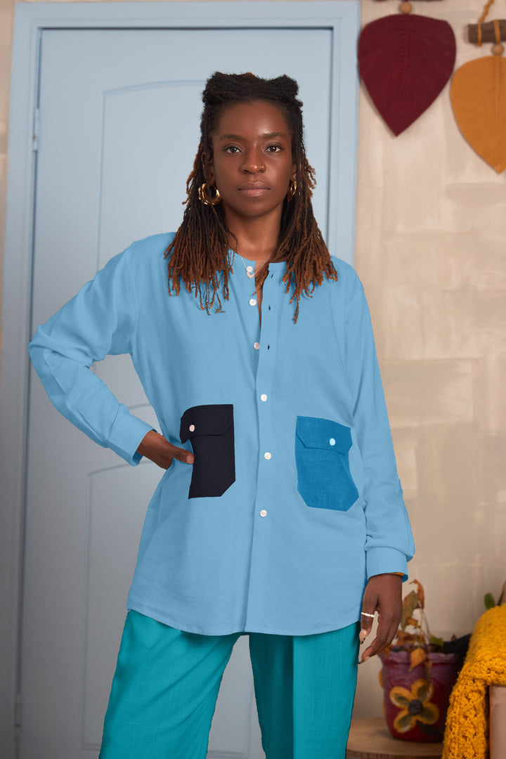 Alternate Pocket Linen Shirt