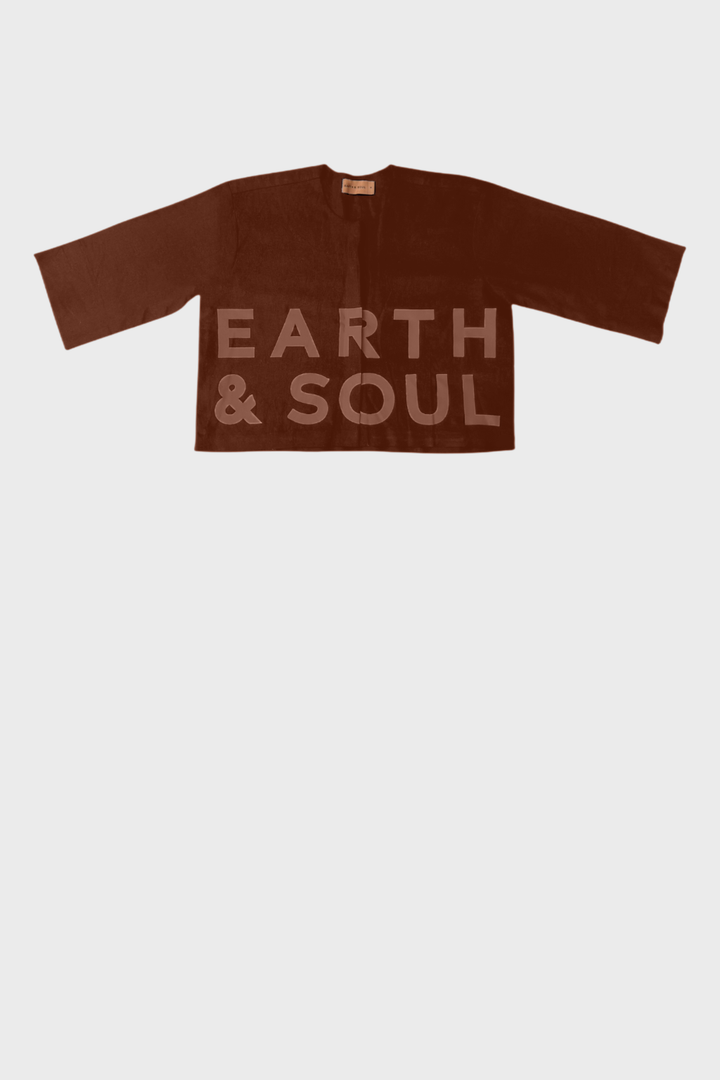 Collarless Signature Crop Top