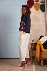 Branded Crop Top Set