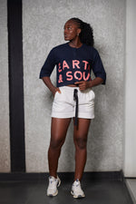 Load image into Gallery viewer, Signature Crop Top + LAMU Shorts

