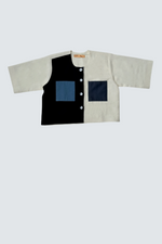 Load image into Gallery viewer, Eccentric Collarless Crop Top
