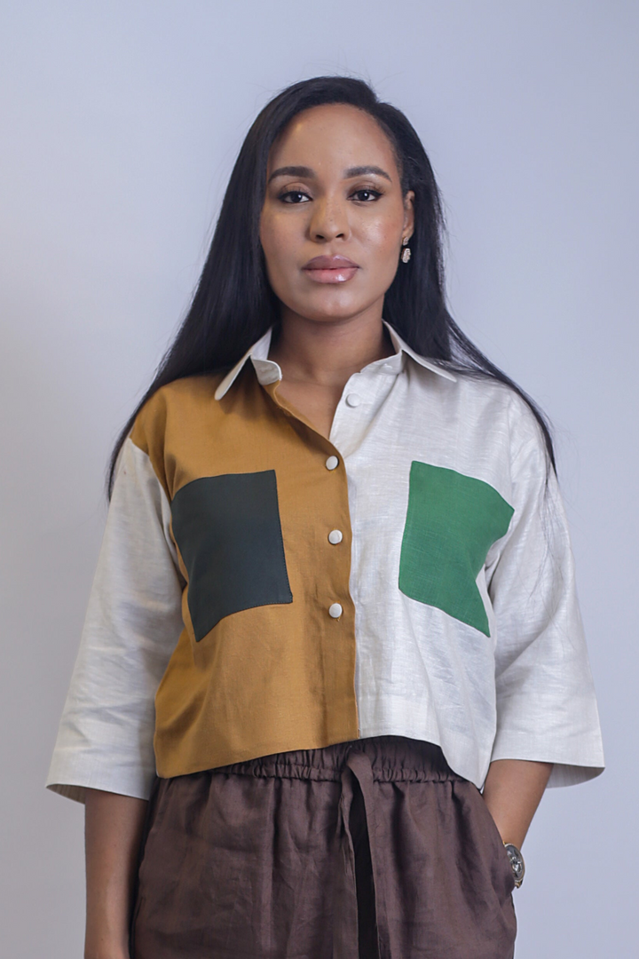 Eccentric Crop Top