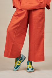 Wide Cropped Trousers