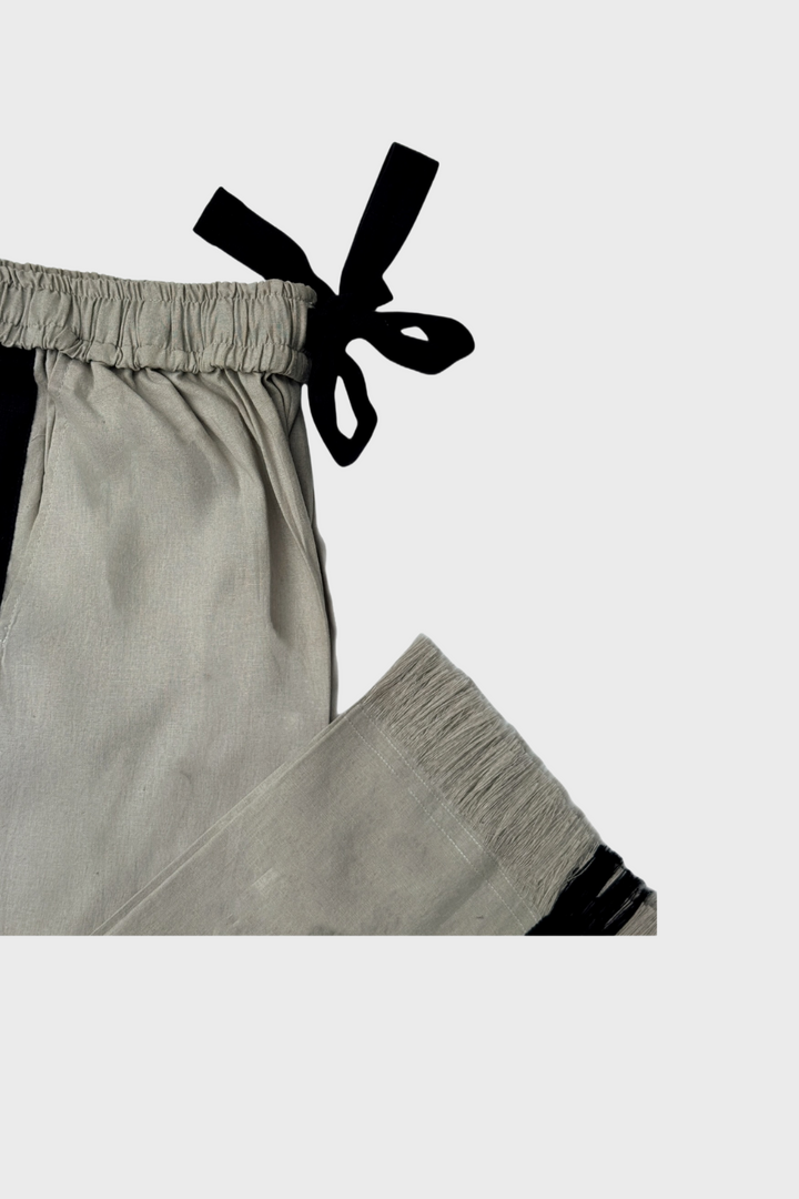 Full-Wide Palm Wine Trousers