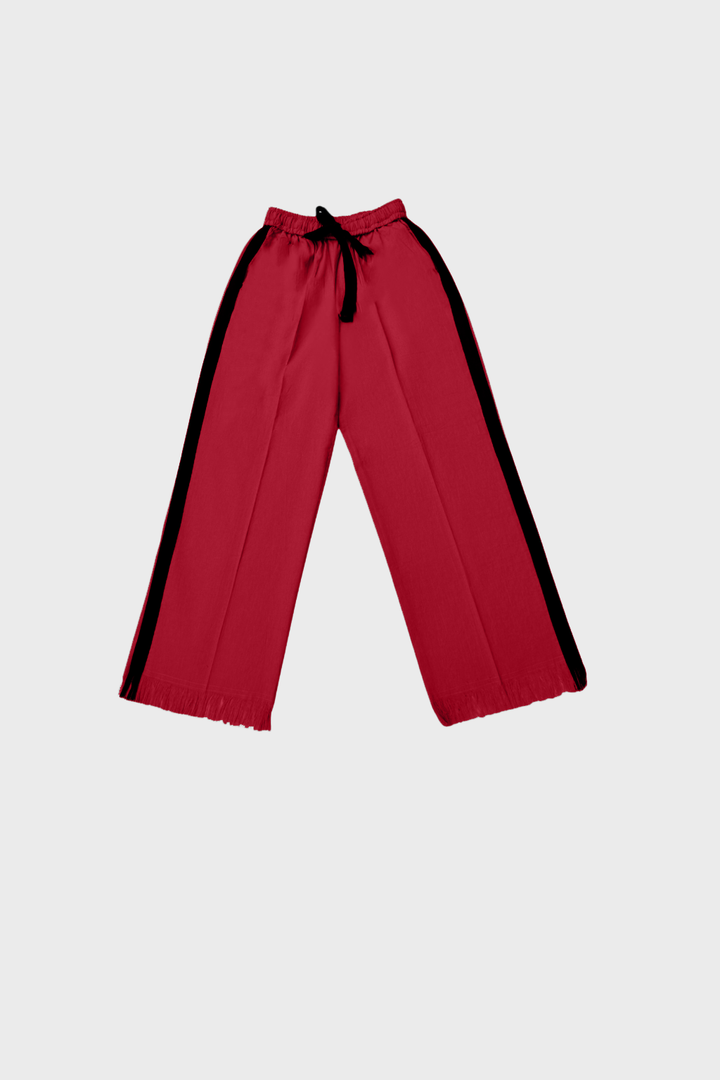 Full Wide Palm Wine Trousers