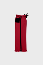 Load image into Gallery viewer, Full Wide Palm Wine Trousers
