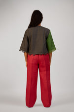 Load image into Gallery viewer, Palm Wine Crop Top
