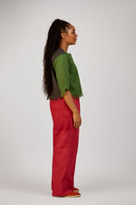 Load image into Gallery viewer, Palm Wine Crop Top
