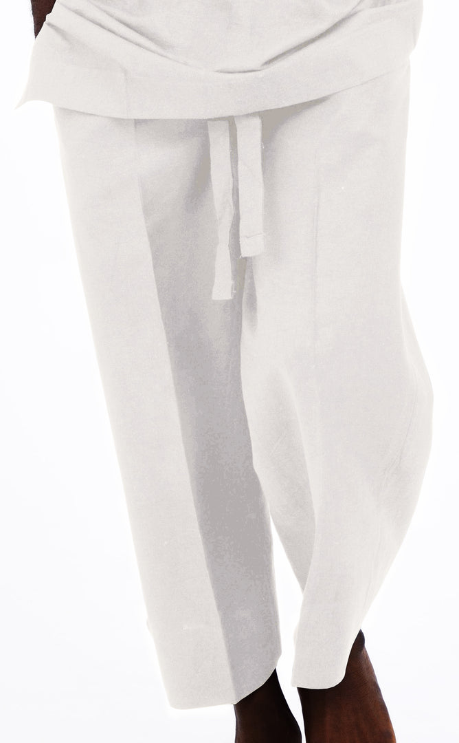 Wide Cropped Trousers