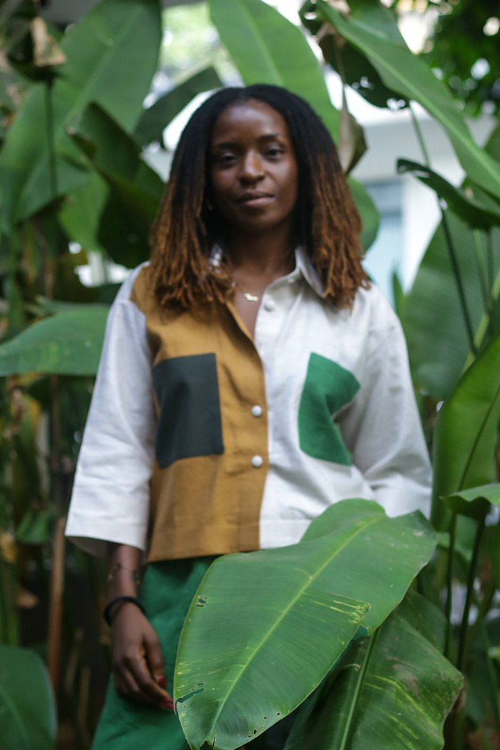 Eccentric Crop Top