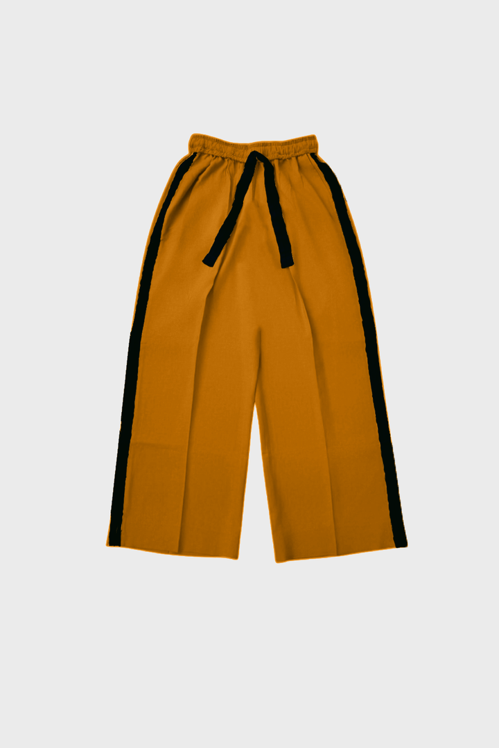 Mustard Full Wide Trousers