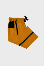 Load image into Gallery viewer, Mustard Full Wide Trousers
