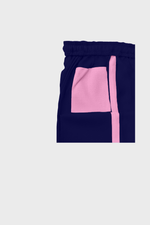 Load image into Gallery viewer, Navy Full Wide Trousers
