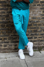 Straight Cropped Trousers