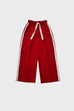Load image into Gallery viewer, Red Full Wide Trousers

