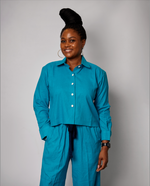 Load image into Gallery viewer, Long Sleeve Crop Top Set
