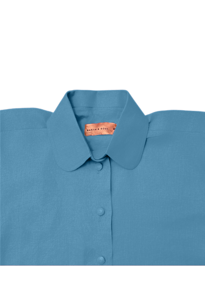 Sky Blue Signature Crop Top