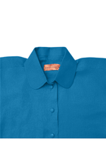 Load image into Gallery viewer, Blue Signature Crop Top
