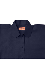 Load image into Gallery viewer, Navy Signature Crop Top
