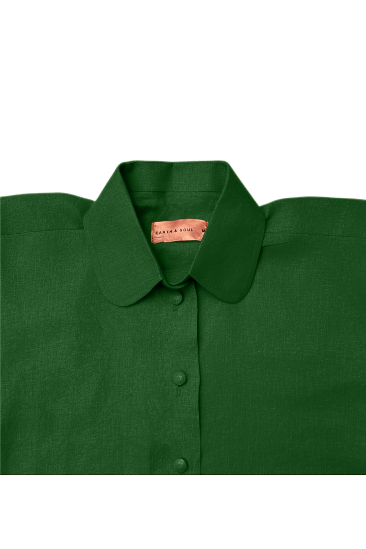 Bottle Green Signature Crop Top