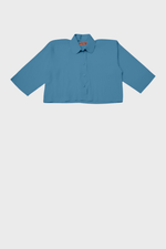 Load image into Gallery viewer, Sky Blue Signature Crop Top
