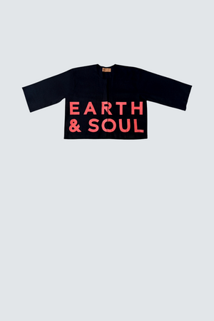 Collarless Signature Crop Top