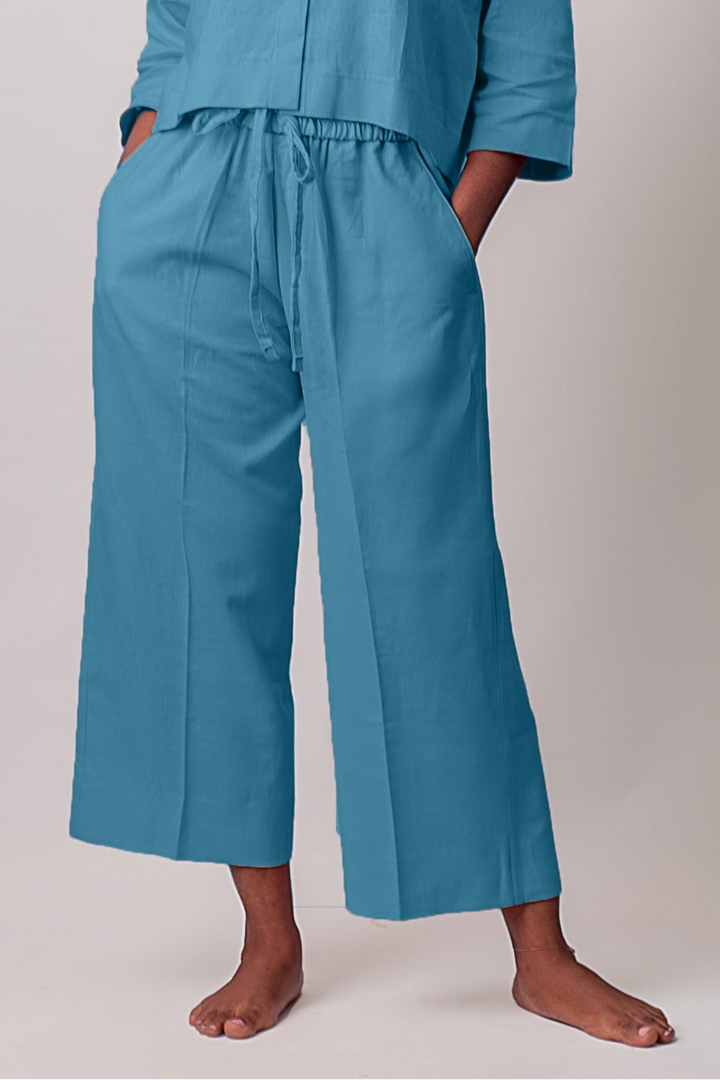 Wide Cropped Pants