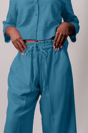 Wide Cropped Trousers