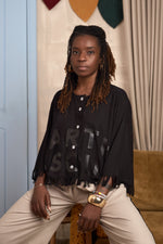 Load image into Gallery viewer, Branded Palm Wine Crop Top Set
