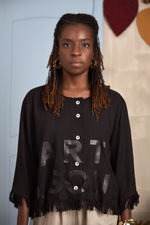 Load image into Gallery viewer, Branded Palm Wine Crop Top Set
