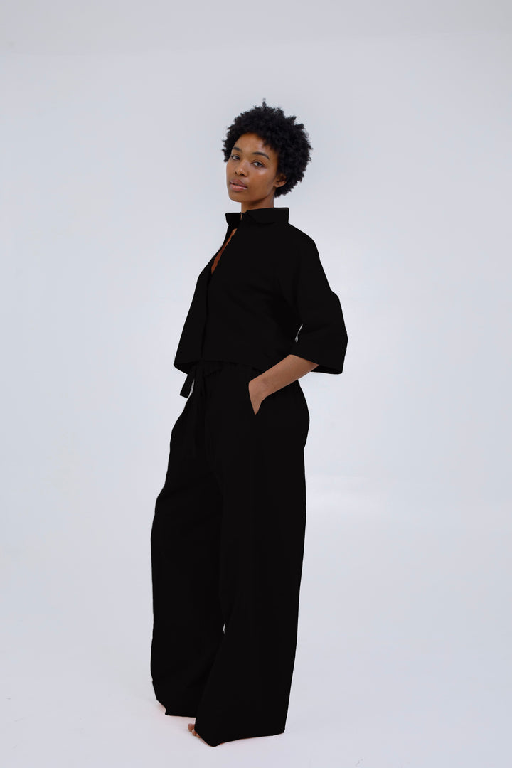 Signature Crop Top Set