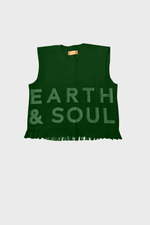 Load image into Gallery viewer, Sleeveless Palm Wine Branded Crop Top
