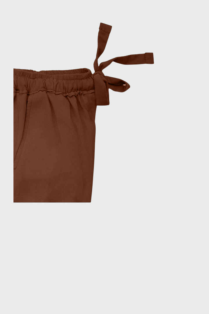 Straight Cropped Trousers