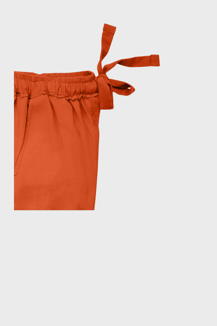 Straight Cropped Trousers