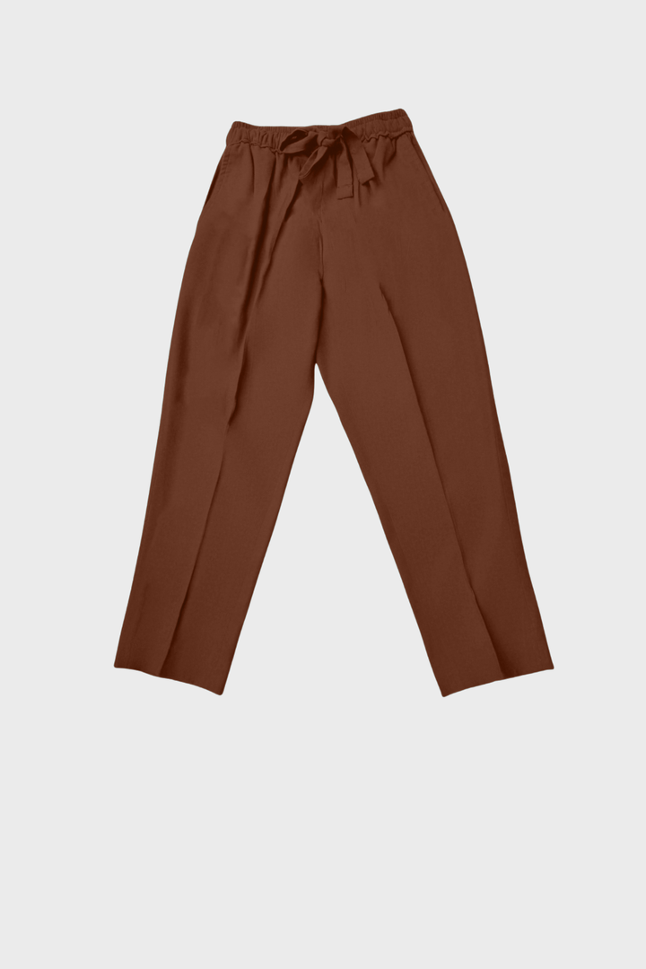 Straight Cropped Trousers