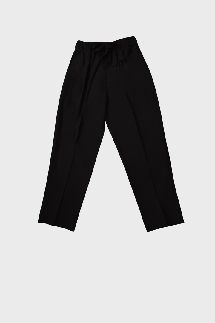 Straight Cropped Trousers