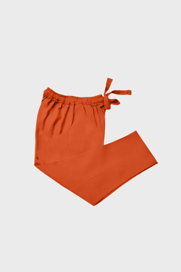 Straight Cropped Trousers