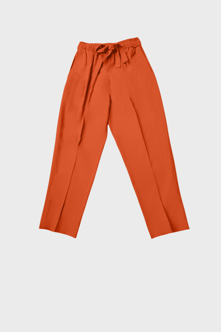 Straight Cropped Trousers