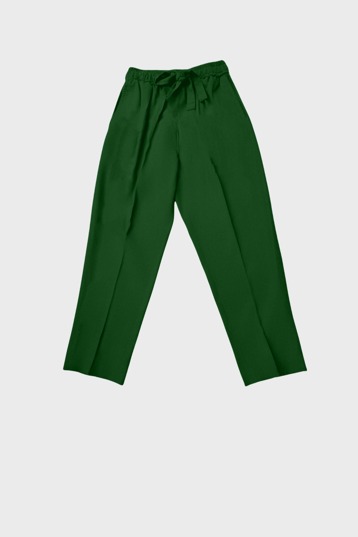 Straight Cropped Trousers