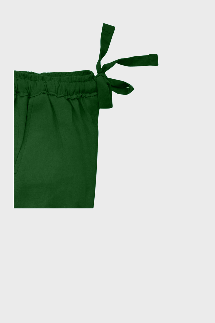 Straight Cropped Trousers